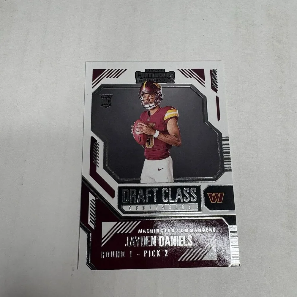 2024 Panini Contenders - Jayden Daniels Draft Class Rookie Card - #2 RC - Picture 1 of 6